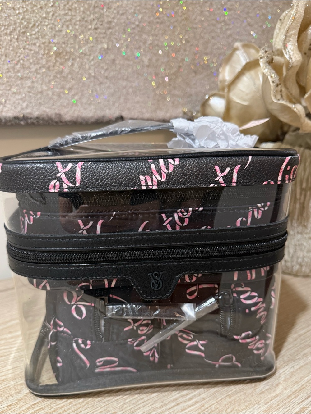 VS 4- Piece Makeup Bag Set With Top Handle